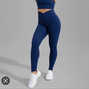 Buffbunny Monarch leggings- midnight blue